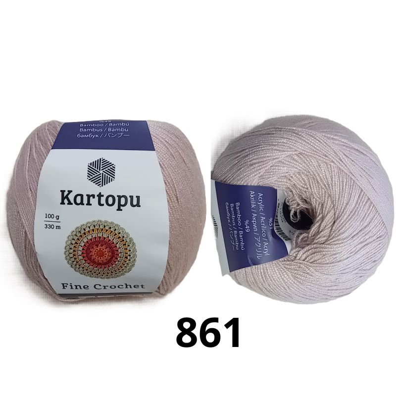 Fine Crochet világos drapp