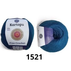 Fine Crochet kék