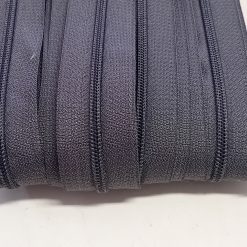 Szürke végtelen cipzár 3mm