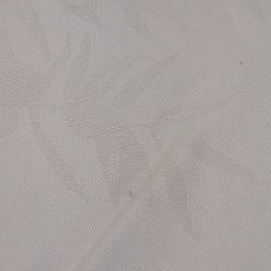 Díszpárna huzat krém levél