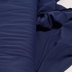 Sötétkék elasztikus pamut