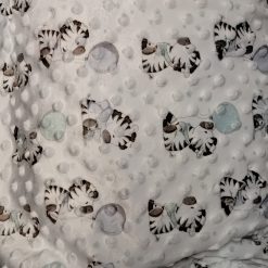 Zebra minky