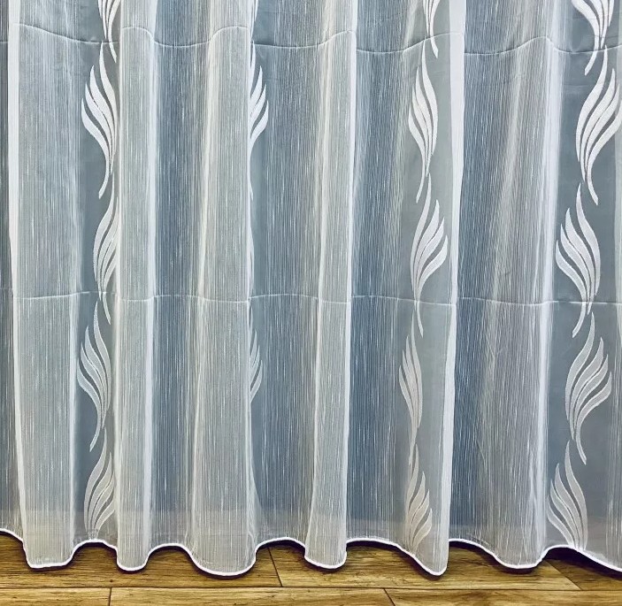 Fehér fényáteresztő függöny 150cm - Image 2